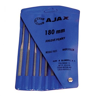 pilník ihlový sada 180/2 6díl.