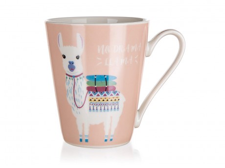 hrnek 320ml LAMA keramický RŮŽ