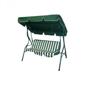 houpačka zahradní 170cm ZE/BÍ, 200kg max.nosnost