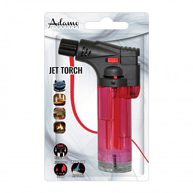 zapalovač 12cm plamínkový, tryskový, mix barev