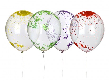 balónky nafukovací 30cm KULIČKY latex (10ks) MY PARTY