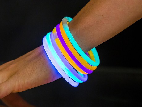 náramek svítící 20cm v tubě (25ks) MY PARTY