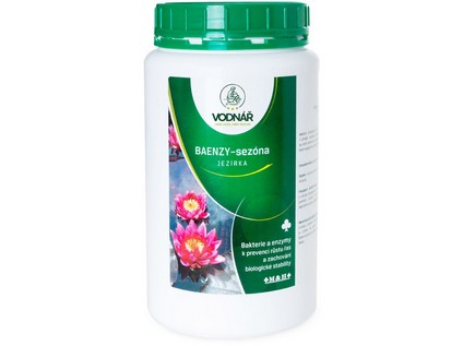 přípravek BAENZY-sezóna jezírka 1kg VODNÁŘ