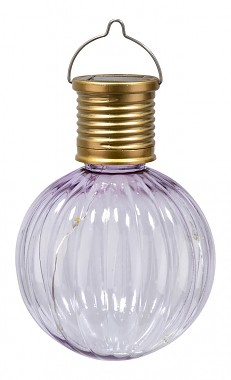 lampa solární pr.8,5 v.11,2cm, 4LED, kov/PH FI sv.