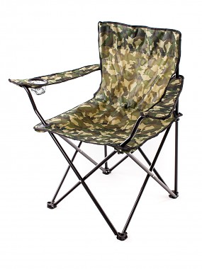 křeslo skládací 85x54x80cm FISH CAMOUFLAGE